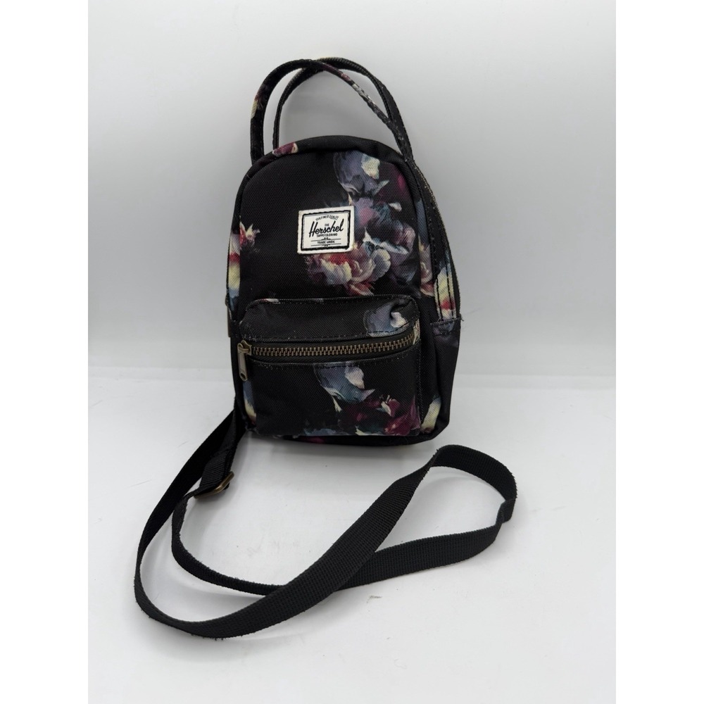 Herschel Unisex Gothic Floral mini One Size Nova Crossbody Purse